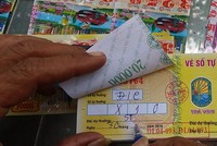 Bình Thuận cũng phát hành vé số tự chọn kiểu 'đánh đề'