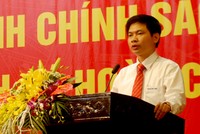 Ông Trương Quốc Huy, Phó Chủ tịch UBND tỉnh Hà Nam.