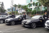 Dịch vụ cho thuê xe sang tại TP HCM. Ảnh: Vũ Lê.