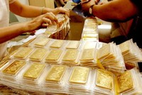 Sáng 7/1, giá vàng tăng gần 100.000 đồng/lượng