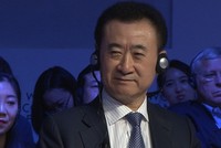 Wang Jianlin tại Diễn đàn Kinh tế Thế giới (WEF). Ảnh: CNN