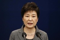 Tổng thống Hàn Quốc Park Geun-hye. Ảnh: Reuters