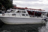 Một tàu du lịch ở Malaysia. Ảnh: Malaysian Maritime Enforcement Agency
