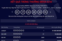 Thêm khách hàng trúng Jackpot hơn 41 tỷ đồng