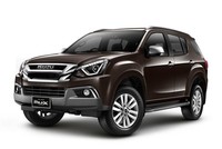 Isuzu mu-X 2017 bản nâng cấp. 