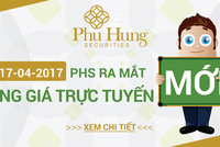 Chứng khoán Phú Hưng ra mắt giao diện bảng giá mới