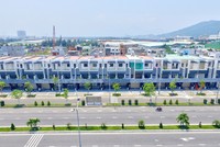 Khu nhà ở mặt phố thông minh sử dụng năng lượng mặt trời trên đường Ngô Quyền của Đất Xanh miền Trung