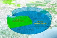 Sơ đồ phân chia khu vực kiểm soát tiếp cận sân bay Tân Sơn Nhất. Ảnh: VATM.