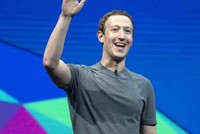 Đồng sáng lập kiêm CEO Facebook - Mark Zuckerberg. Ảnh: AFP