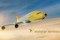Vietstar Airlines, cái tên có khả năng trở thành hãng hàng không chở khách tiếp theo tham gia thị trường hàng không nội địa. Ảnh: Vietstar.