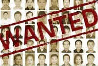  Danh sách 100 quan tham trốn ra nước ngoài bị truy nã.
