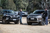 Pajero Sport và Fortuner – cuộc đấu của những kẻ thực dụng
