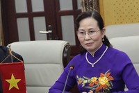 Bà Lê Thị Thuỷ - Phó chủ nhiệm Uỷ ban kiểm tra Trung ương.