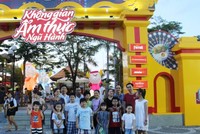 Thỏa sức vui chơi tại Không gian ẩm thực Ngũ hành Đà Nẵng