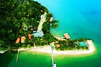 Một góc đảo Bánh Sữa. Ảnh: BQLVHL
