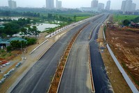 Tuyến đường 1.500 tỷ kết nối 3 quận Hà Nội sắp khánh thành