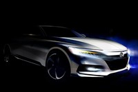 Ảnh ban đầu của Honda Accord 2018. 