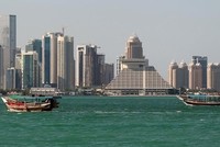 Một góc thủ đô Doha của Qatar. Ảnh: Reuters.