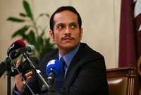 Ngoại trưởng Qatar Mohammed bin Abdulrahman al-Thani. Ảnh: Reuters.