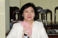 Thứ trưởng Hồ Thị Kim Thoa.