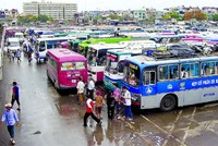 Hà Nội đang nghiên cứu lộ trình đóng cửa các bến xe nằm trong đường vành đai 3. Ảnh minh hoạ: