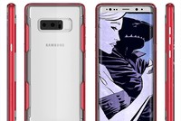 Galaxy Note 8 trong vỏ case của Ghostek.