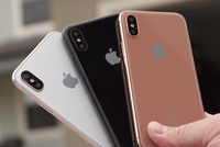 Ảnh so sánh ba màu sắc mới trên iPhone 8.