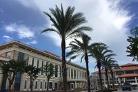 Hình ảnh nhà Hội nghị Gala Dinner APEC 2017 (bên trái) & Khu vực Lễ tân (Thẳng).