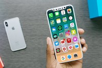 Ảnh dựng iPhone 8 với màn hình tràn viền