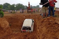 Những khoảnh khắc ấn tượng giải đua ôtô địa hình Việt Nam