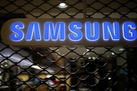 Logo trên tòa nhà của Samsung ở Seoul (Hàn Quốc). Ảnh: Reuters