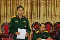 Đại tá Trần Minh Thanh, Phó Chủ nhiệm Chính trị Quân khu 4 được bổ nhiệm chức danh Chủ nhiệm Chính trị Quân khu. Ảnh: Báo Nghệ An