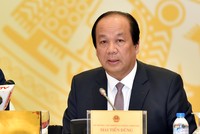 Bộ trưởng, Chủ nhiệm Văn phòng Chính phủ – Người Phát ngôn của Chính phủ Mai Tiến Dũng.