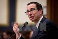 Bộ trưởng Tài chính Mỹ Steven Mnuchin. (Nguồn: THX/TTXVN)