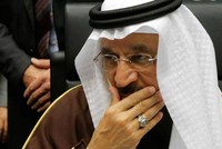 Bộ trưởng Năng lượng Saudi Arabia Khalid al-Falih tại một cuộc họp của OPEC năm 2016.