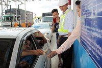 Từ năm 2019, sẽ triển khai đồng bộ thu giá dịch vụ không dừng đối với tất cả các tuyến quốc lộ được đầu tư theo hình thức hợp đồng BOT trên cả nước. Ảnh: Hoàng Nam