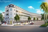 Victoria Village - Khu nhà phố thương mại (shophouse) nằm ngay mặt tiền đường Đồng Văn Cống, thuận lợi cho hoạt động kinh doanh tại khu vực.