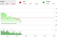 Phiên sáng 18/4: VN-Index đảo chiều, HDB khởi sắc nhờ thông tin tốt