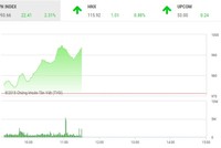 Phiên sáng 1/6: Tiếp tục thăng hoa