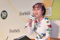 Bà Nguyễn Thị Phương Thảo - Tổng giám đốc Vietjet tại diễn đàn.