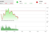 Phiên sáng 7/8: Nhóm ngân hàng không cứu nổi VN-Index