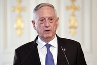 Bộ trưởng Quốc phòng Mỹ James Mattis. Ảnh: AP.