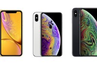 Phone XS và XS Max sẽ được bán chính hãng ở Việt Nam cùng lúc với iPhone XR (bên trái).