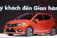 Honda Brio lần đầu xuất hiện tại triển lãm ôtô Việt Nam 2018 đang diễn ra tại TP HCM.
