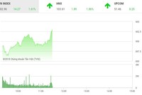 Phiên sáng 31/10: Dòng tiền mạnh dạn nhập cuộc, VN-Index trở lại mạnh mẽ