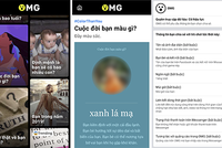 Ứng dụng OMG thu thập khá nhiều thông tin người dùng ở dạng "bắt buộc".