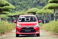 Toyota Wigo tại Ninh Bình trong chương trình chạy thử.