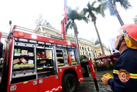 Dàn xe chữa cháy 22 triệu USD của Bộ Công an