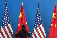 Các quan chức Mỹ và Trung Quốc sẽ gặp nhau để đàm phán về thương mại tại Washington tuần này. Ảnh: Bloomberg.