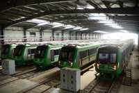 Đường sắt Cát Linh - Hà Đông vận hành thử nhà ga